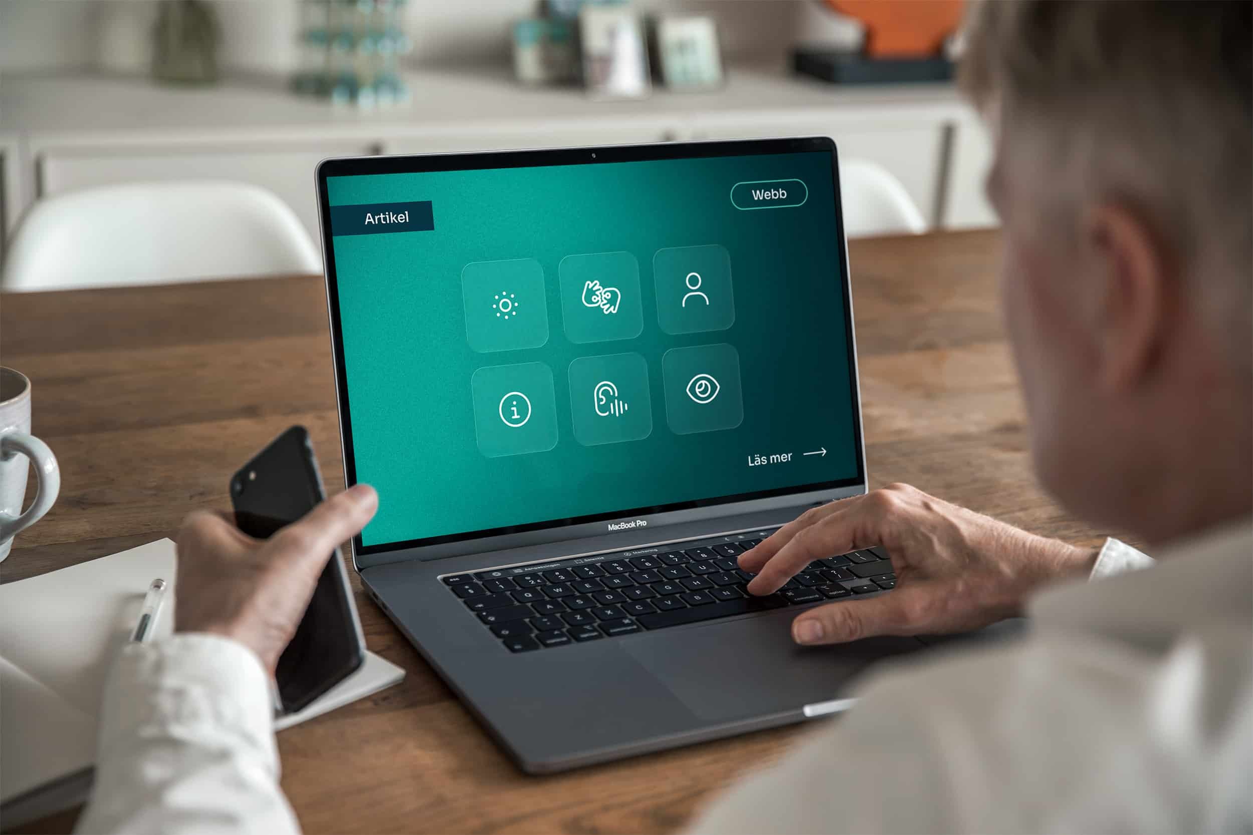 Tillgänglighetsanpassa hemsida
